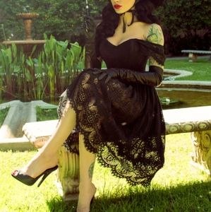 La Femme en Noir Southern Gothic Skirt
